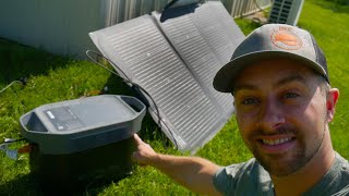 Testing out Using the SUN to run a pond Aerator Pump! EcoFlow Delta 2 MAX to beat Electric Peak $$! by DIYTyler 3,315 views 11 months ago 9 minutes, 1 second