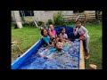 Diy swimming pool  trapal