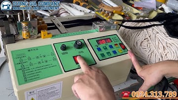 HƯỚNG DẪN SỬ DỤNG MÁY CẮT DÂY ĐAI TỰ ĐỘNG DAO NHIỆT 988