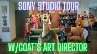Sony Pictures Animation Studio Tour with GOAT Art Director & Head of Technology