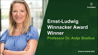 Ernst-Ludwig Winnacker Award 2022 - Professor Dr. Antje Boetius I Bayer Foundation