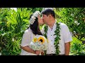Evan &amp; Kelsey | Hawaii Destination Wedding Video | One Moment Hawaii