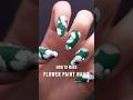 I made a nail of clothes worn by BTS SUGA💚#valentino #shorts #nailart