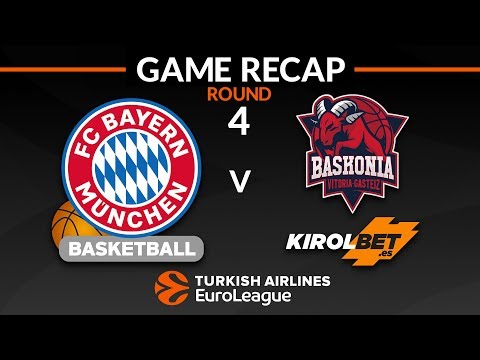 Highlights: FC Bayern Munich - KIROLBET Baskonia Vitoria-Gasteiz