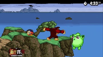 PLAYING SSF2 WITH A PS4 CONTROLLER (i dont want to do this again)