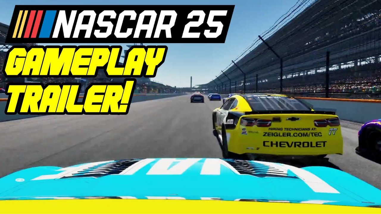 NASCAR 25 GAMEPLAY TRAILER!