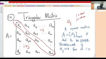Types of Matrices Part 3