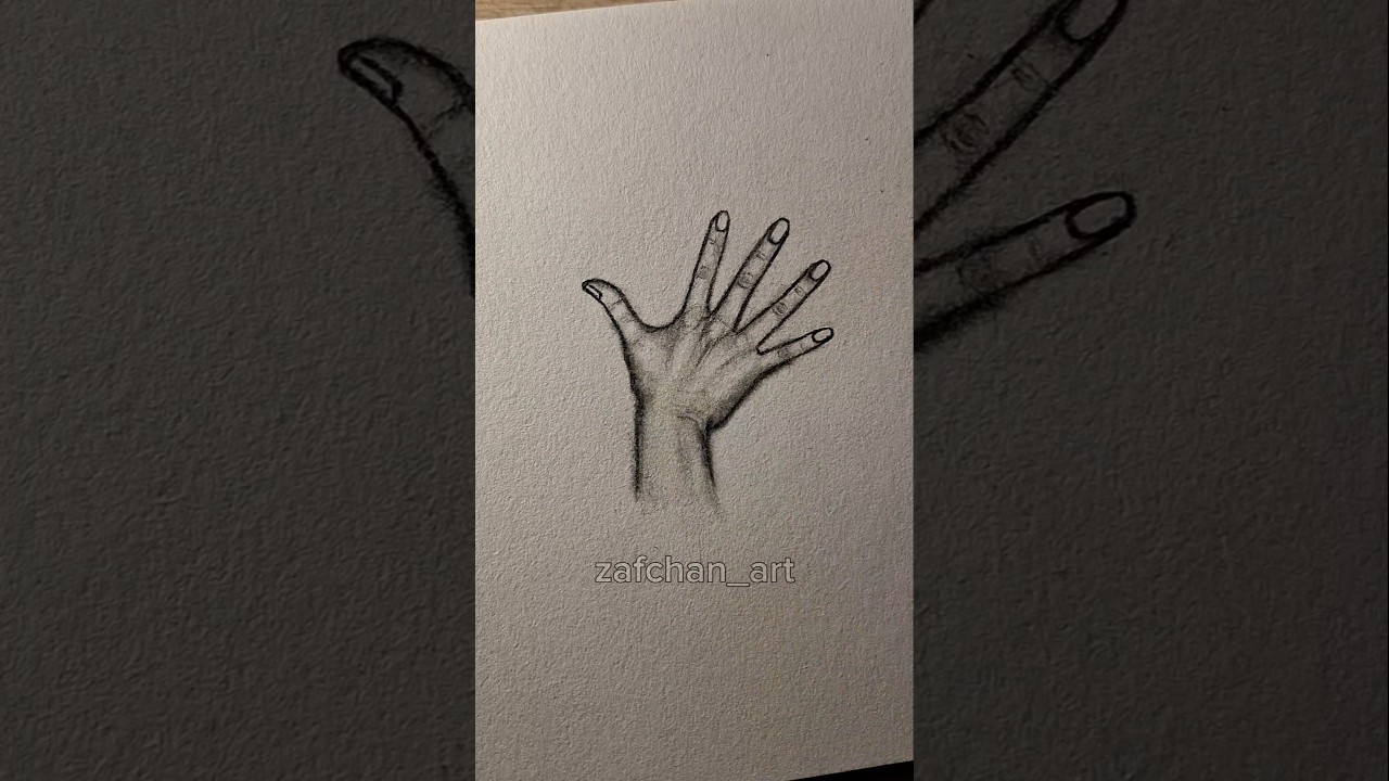Easy hand drawing ✨️ 