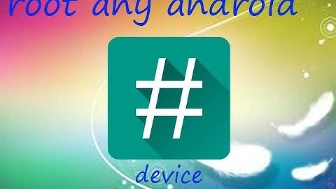 How to root any android device .. (slot A only) become a superuser