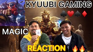 KYUUBI GAMING РЕАГИРУЕТ НА ВОЛШЕБСТВО ДЭВИДА НГАШЕПАМА 🪄 ✨ 🔥 @kyuubigaming7141