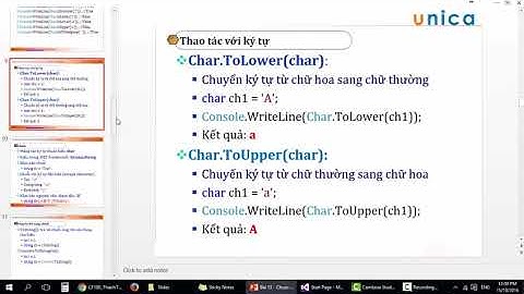 Khóa học lập trình C#   Bài 13