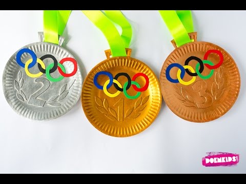 Goede Olympische medailles knutselen - YouTube AG-64