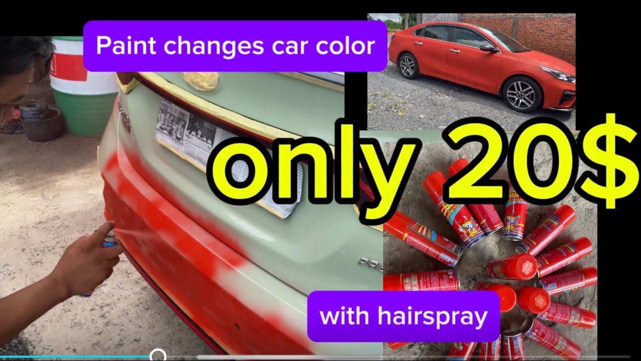 Panda auto $ For just 20 USD, you can change the color of your car ...