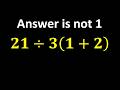 99% Fail This Easy Math Problem in Seconds
