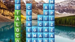 FREE jumbled-letter crossword puzzle screenshot 1