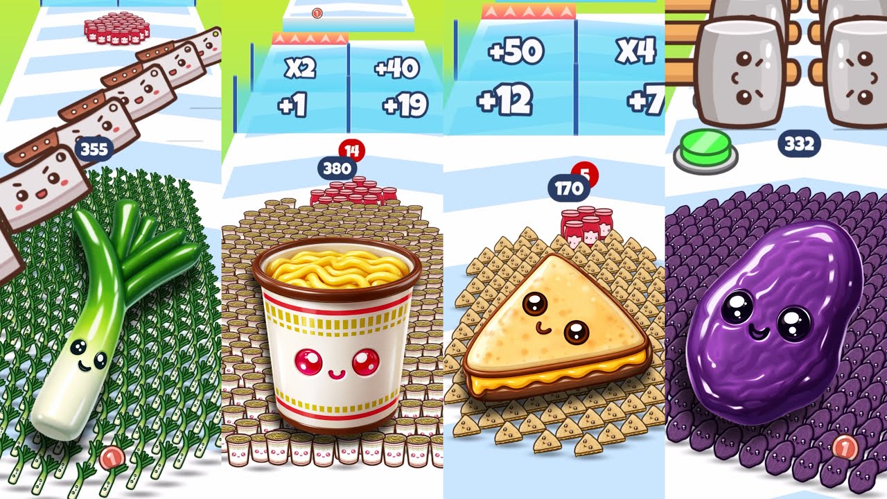 Food Run – Relaxing Satisfying SpeedRun Gameplay