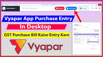 Vyapar App Purchase Entry| Vyapar mein Purchase Kaise Kare| How to Entry GST Purchase in Vyapar|