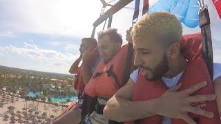 HILARIOUS PARASAIL REACTION!!
