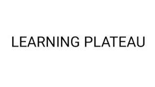 LEARNING PLATEAU/IN MALAYALAM/MODULE 1/LEARNER IN ACTION/BEd CLASSES #learningplateau#learningcurve