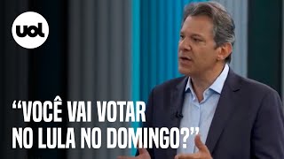 Globo Debate: Haddad provokes Tarcísio: 'Will you vote for Lula on Sunday'