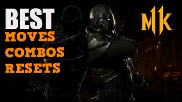 Mortal Kombat 11 NOOB SAIBOT GUIDE - CUSTOM MOVES, COMBOS & RESETS