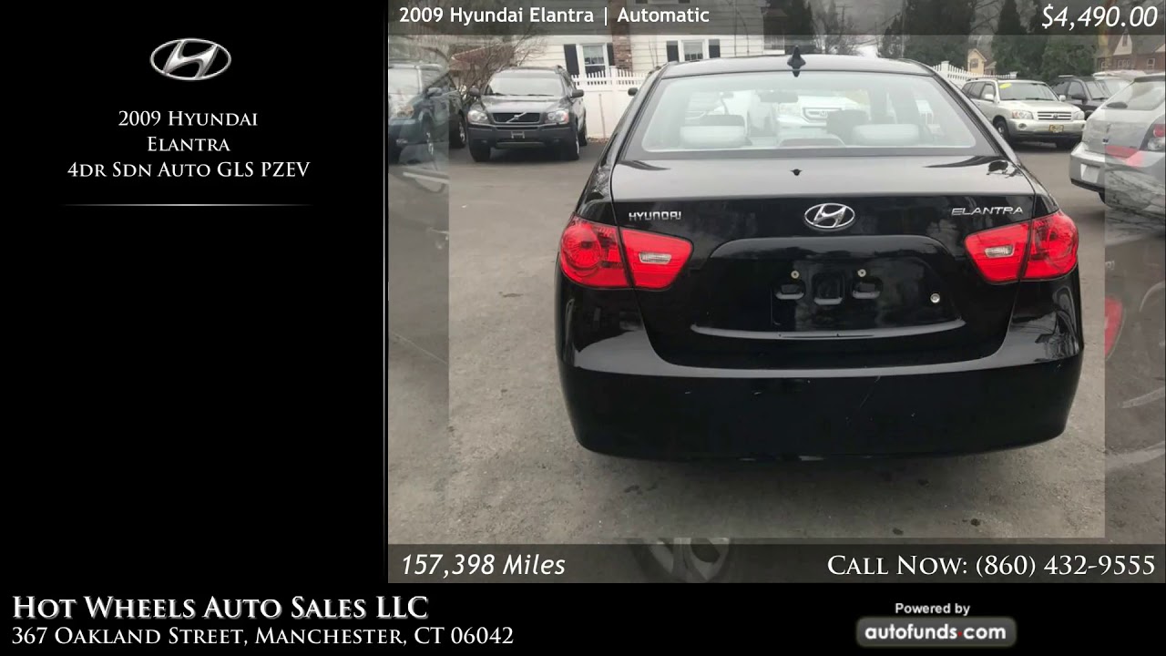 Used 2009 Hyundai Elantra Hot Wheels Auto Sales LLC, Manchester, CT