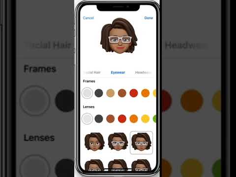 iOS 12 - Create an Animoji just for yourself. (Memoji)