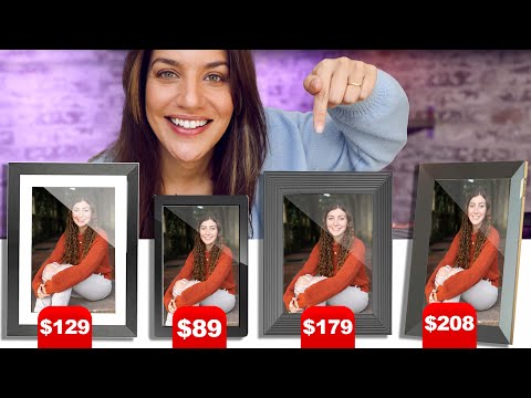 The BEST Digital Picture Frame- 4 Frames Reviewed $79 208 -2021-