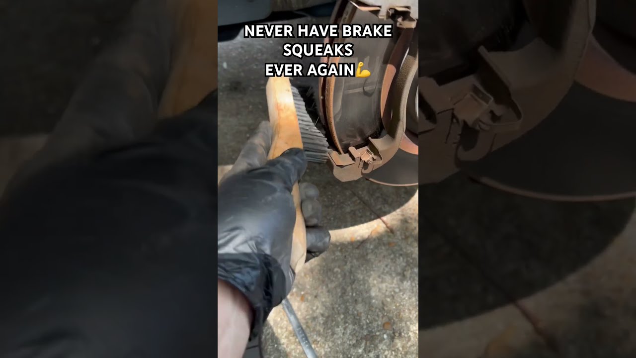 How To Never Have BRAKE SQUEAKS Ever Again With A Simple Trick Diy Howto Brakes Brakepad