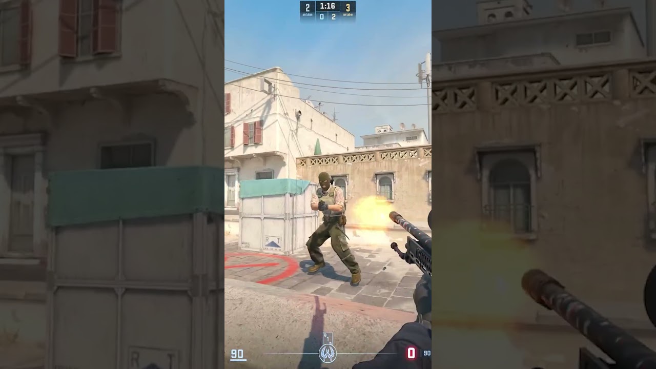 Scout No Scope? Easy. 🧊 | Double Peek