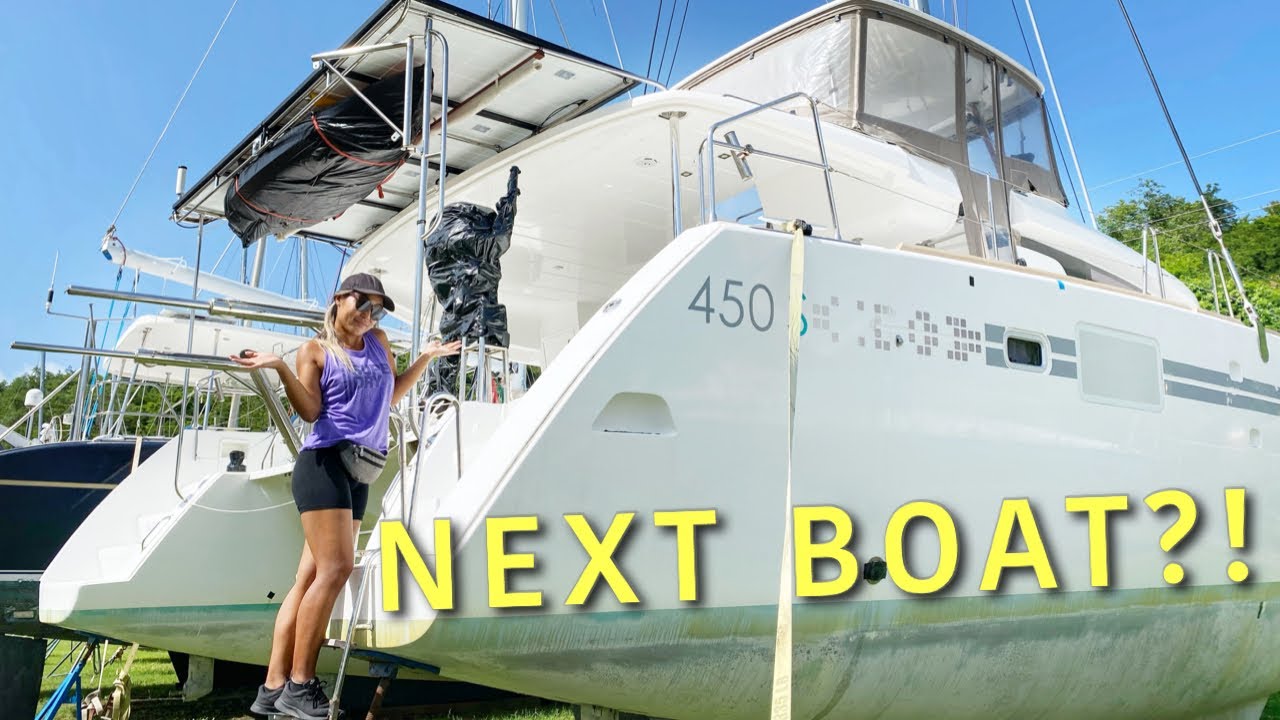We Got our Eyes on a SAILING CATAMARAN in the BOATYARD – Plus DIY Vietnamese PHO Boat Recipe – Ep 47