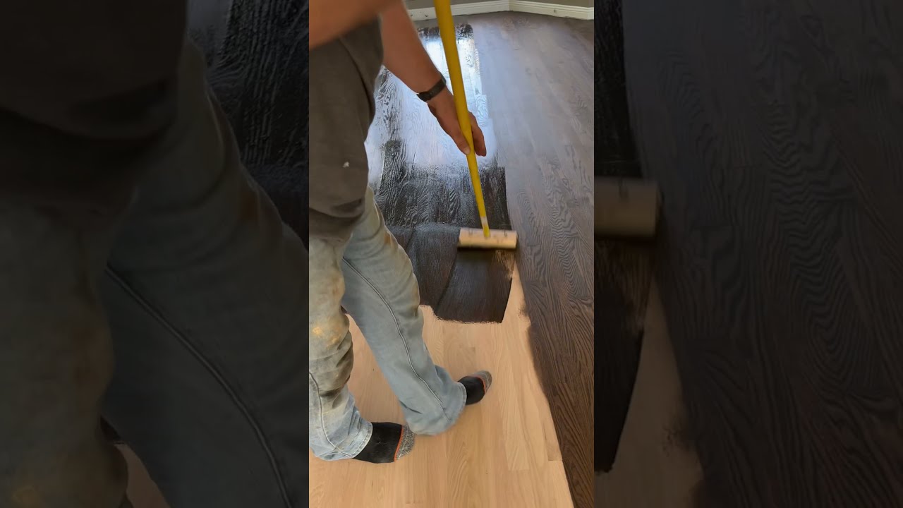 How To Stain A Hardwood Floor Flooring