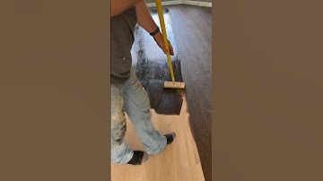 How To Stain A Hardwood Floor! #flooring #hardwood