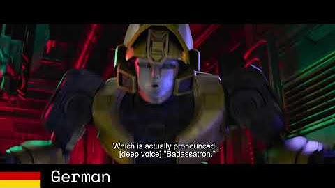 Badassatron (B-127) | Transformers One Multilanguage | 18 Languages