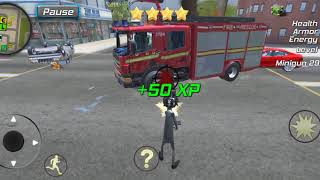 How to up level in Amazing Crime Strange Stickman-Rope Vice Vegas || Best Open World Game For Mobile screenshot 4