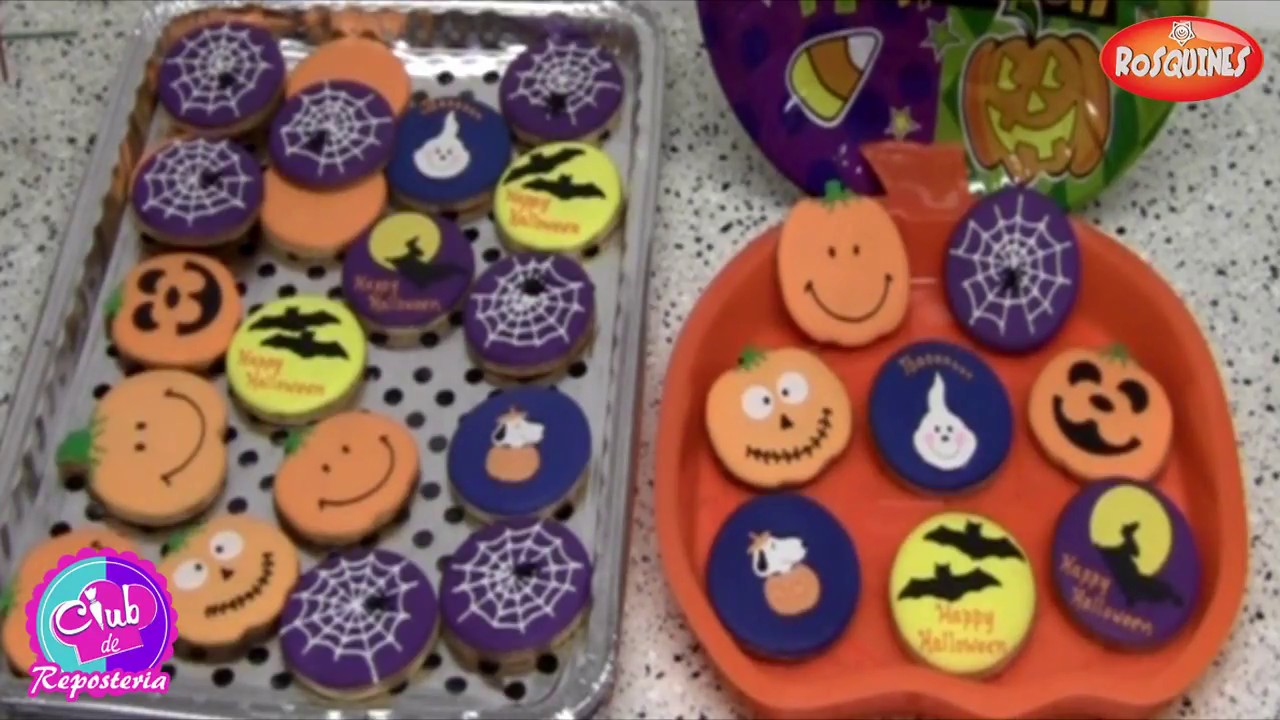 Galletas para Halloween  -  Ocho Ideas para Decorar