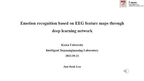 [저널 미팅] Emotion recognition based on EEG feature maps through deep learning network