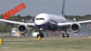 Boeing 787 Demo Farnborough Airshow 2014 (Monday)