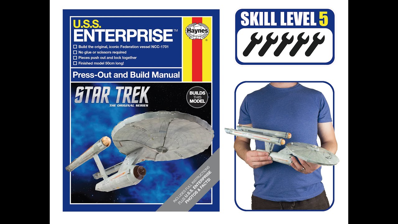 The Trek Collective: Press-Out and Build USS Enterprise
