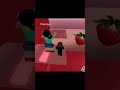 🥓 Bacon play strawberry tower 😱 part-7474 #shorts #roblox #gaming