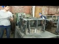Изготовление вибропрессованных лотков на вибростоле