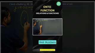 ONTO Functions | Relations & Functions | Class 12 Maths | Lecture 7 | Sunder Sir
