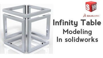 #solidworks  Tutorial - Infinity Table