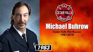 City News Cedar Falls Fire Rescue Captain Michael Buhrow Retires