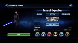 SWGoH - General Skywalker Event - The Battle Up There (P1)