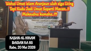 O Muslims, Be Tigers, Not Cats. What Does That Mean? || HIKAM STUDY NO. 85
