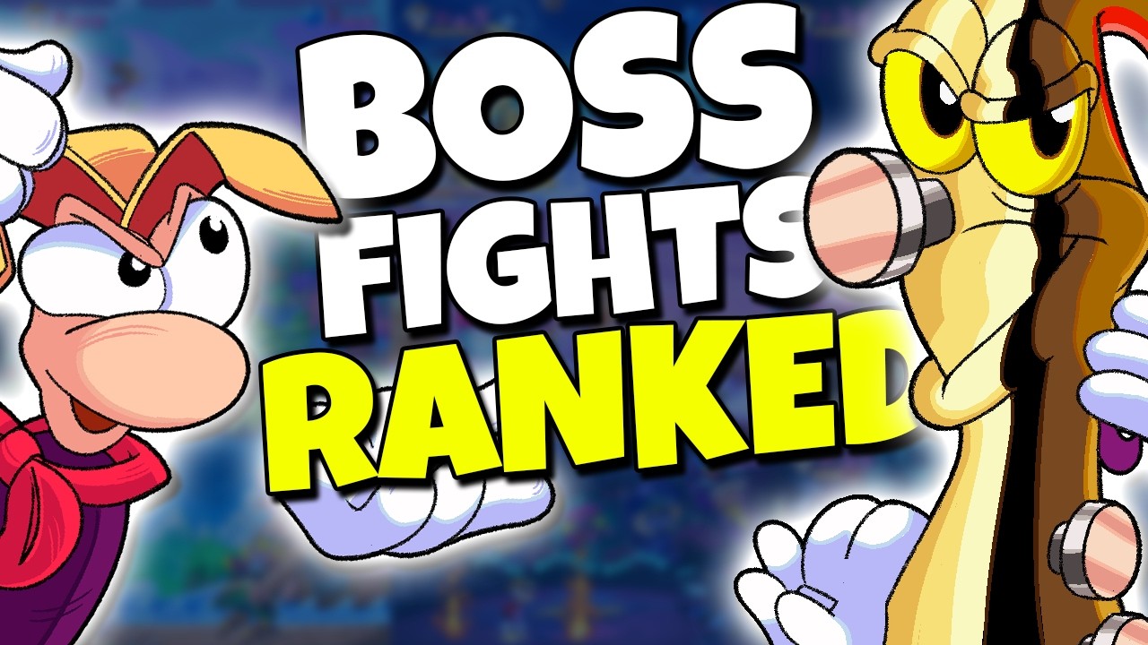 Every Rayman 1 Boss Fight RANKED - YouTube