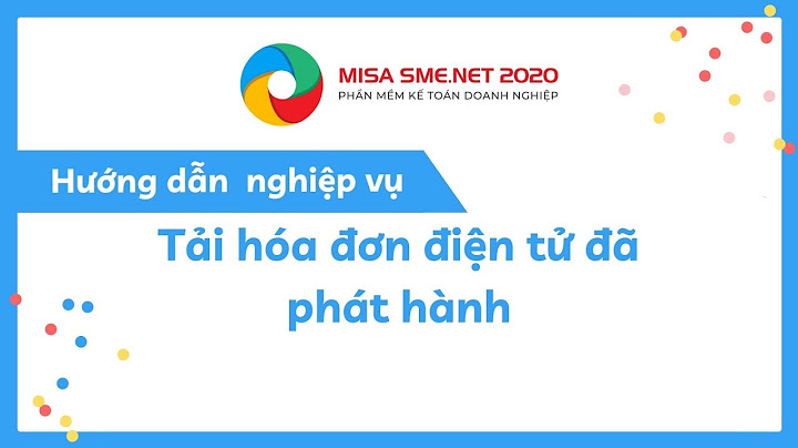 Hướng dẫn đăng ký hóa đơn trên phần mềm misa