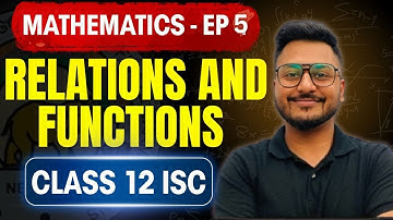 DOMAIN OF A FUNCTION|| EP 5 || RELATION & FUNCTION || CLASS12 || ISC || YASH MAHESHWARI