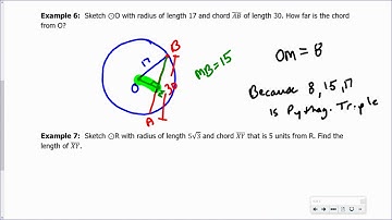 Geometry - Arcs and Chords - Video 2